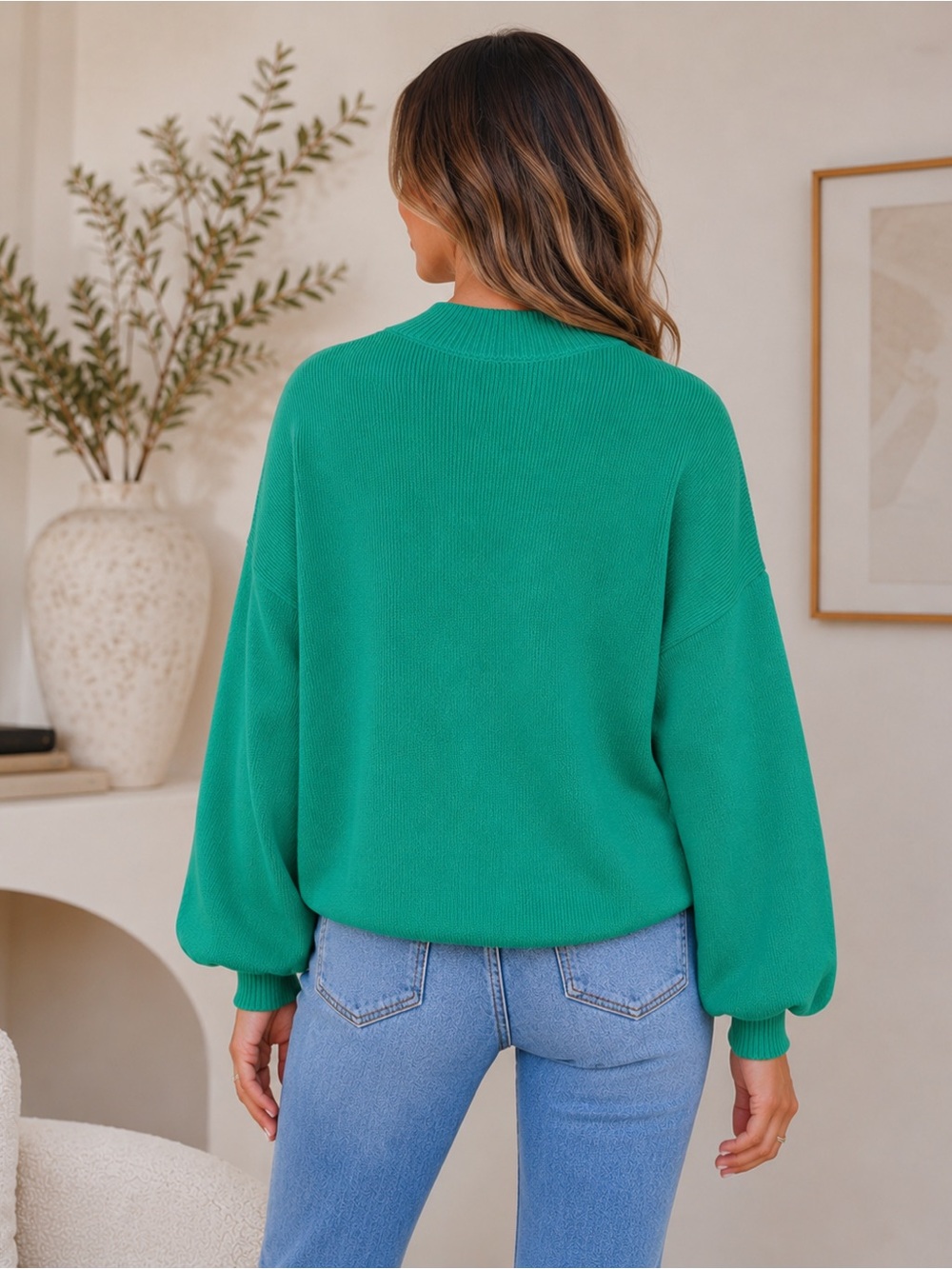 NEW Ribbed Knit Pullover Sweater Size S - Picture 2 of 10